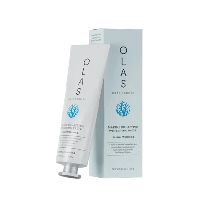 Olas Wellness Marine Bio-active Whitening Toothpaste In Gray
