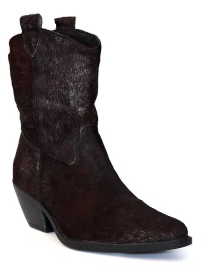 Old Cutler Women's West 1 Pony Boots In Black
