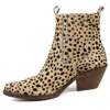 OLD CUTLER WOMEN'S WEST 3 BOOTS IN CHEETAH