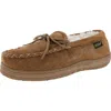 Old Friend Womens Suede Slip On Moccasins In Multi