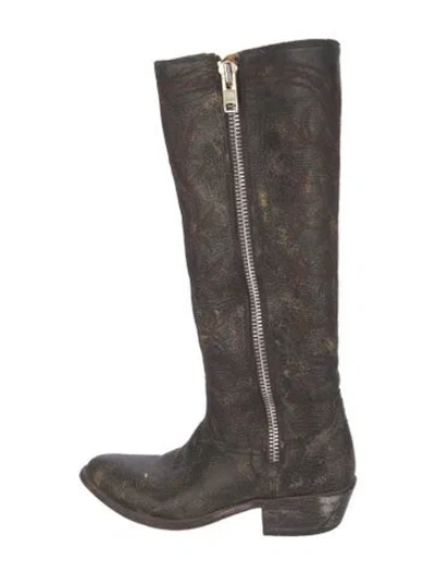 Pre-owned Old Gringo Leather Boots In Brown