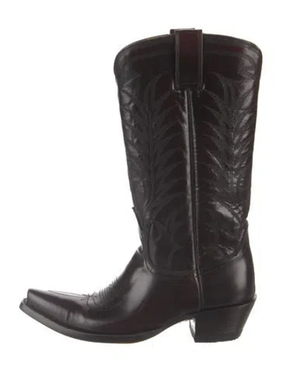 Pre-owned Old Gringo Leather Western Boots In Brown