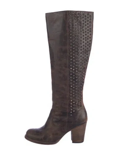 Pre-owned Old Gringo Leather Western Boots In Brown