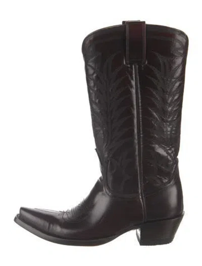 Pre-owned Old Gringo Leather Western Boots In Brown