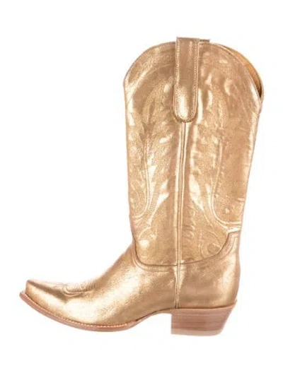 Pre-owned Old Gringo Leather Western Boots In Neutral