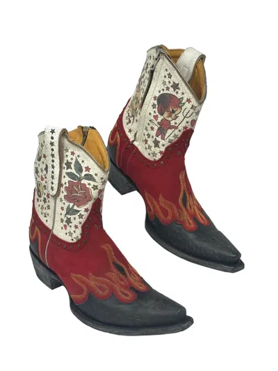 Old Gringo Women's Lucie In Love Short Cowboy Bootss In Multi