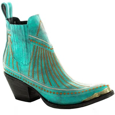 Old Gringo Women's Quincy Boot In Turquoise