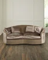 OLD HICKORY TANNERY HILLARY TUFTED BACK SOFA, 86"