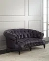 Old Hickory Tannery Iolanthe Tufted Leather Sofa 71"
