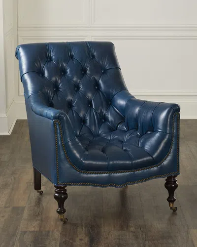 Old Hickory Tannery Sloane Tufted Leather Chair