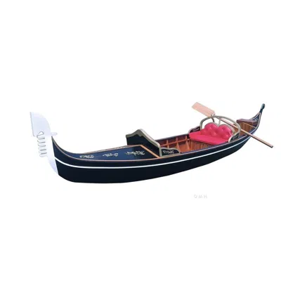 Old Modern Handicrafts 14 Ft. Venetian Gondola Real Boat