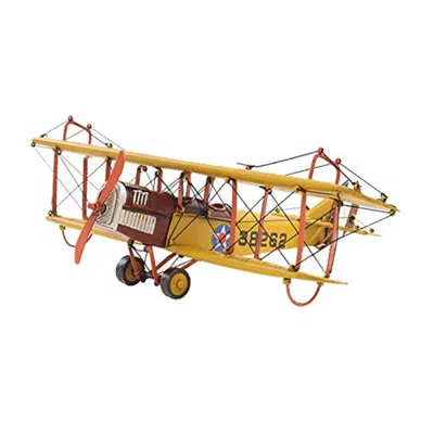 Old Modern Handicrafts 1918 Yellow Curtiss Jn-4 1 Isto 24 Model Airplane