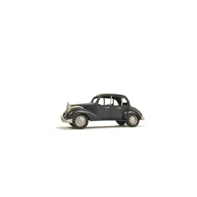 Old Modern Handicrafts 1937 Plymouth P4 Deluxe Black Metal Model Car