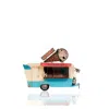 Old Modern Handicrafts 1966 Icecream Trailer Metal Handmade