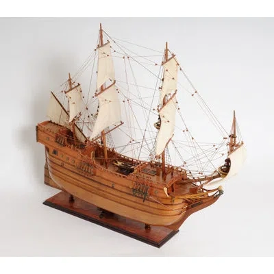 Old Modern Handicrafts Arabella Model Ship In Brown