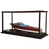 Old Modern Handicrafts Display Case For Speed Boat