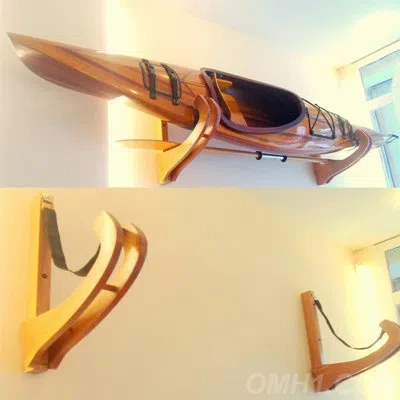 Old Modern Handicrafts Kayak Wall Mount 10ft In Clear