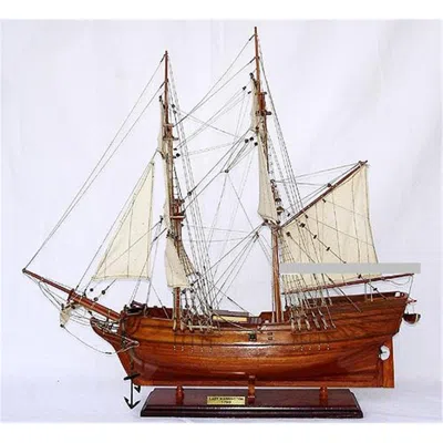 Old Modern Handicrafts Lady Washington Model Boat In Multi