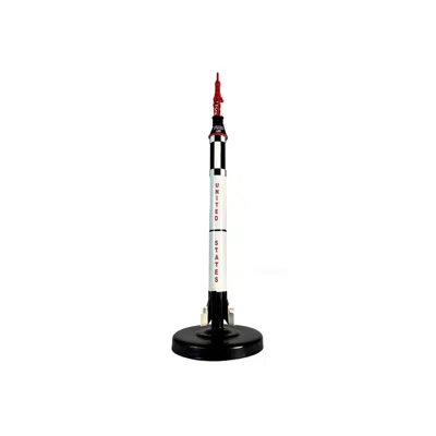 Old Modern Handicrafts Mercury Redstone Rocket Display Model