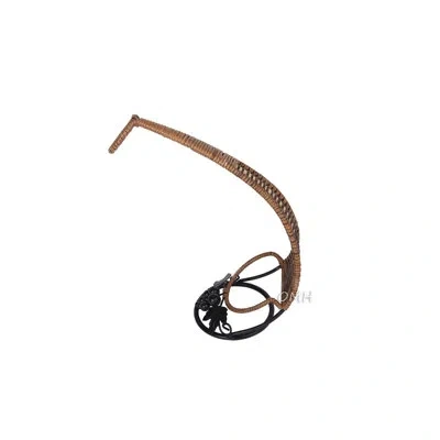 Old Modern Handicrafts On The Vine Embellished Wine Holder In Black;brown