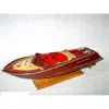 Old Modern Handicrafts Runabout Small Model Boat In Multi