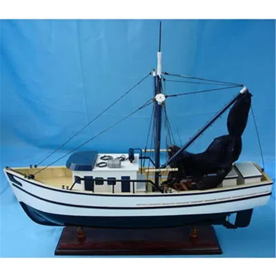 Old Modern Handicrafts Shrimp Boat Model Boat