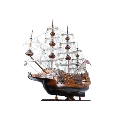 Old Modern Handicrafts Sovereign Of The Seas Xl Limited Edition Model Ship In Brown