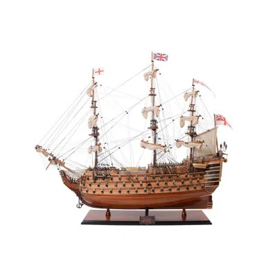 Old Modern Handicrafts Ultimate Hms Victory Combo: A Model Ship And Classic Hat In Clear