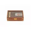 Old Modern Handicrafts Wooden Game Set With Brass Goblet