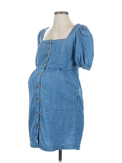 Pre-owned Old Navy - Maternity Casual Dress In Blue