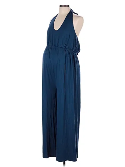Pre-owned Old Navy - Maternity Jumpsuit In Blue