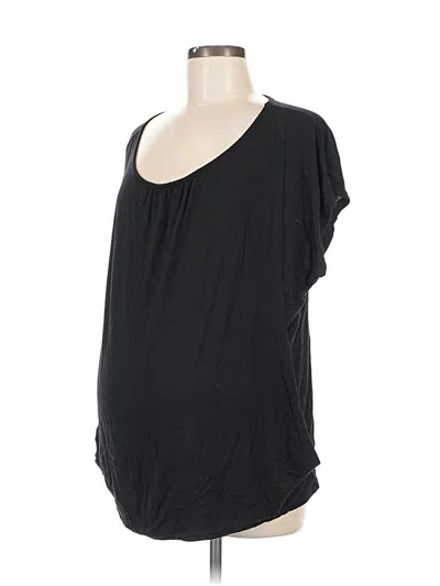Pre-owned Old Navy - Maternity Short Sleeve T-shirt In Black