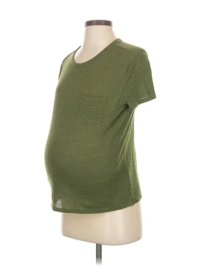 Pre-owned Old Navy - Maternity Short Sleeve T-shirt In Green