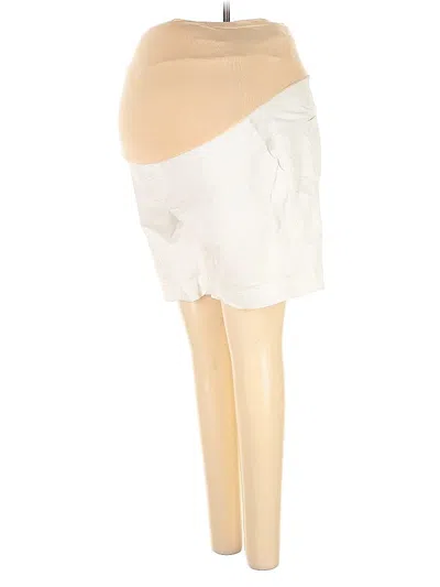 Pre-owned Old Navy - Maternity Shorts In White