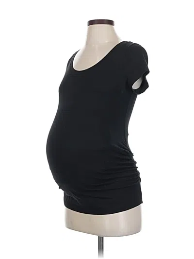 Pre-owned Old Navy - Maternity Sleeveless T-shirt In Black
