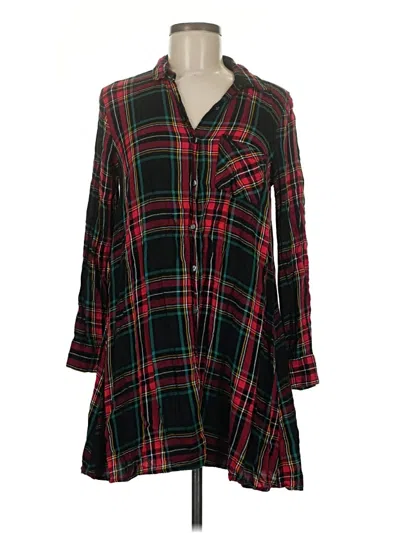 Pre-owned Old Navy 3/4 Sleeve Blouse In Black