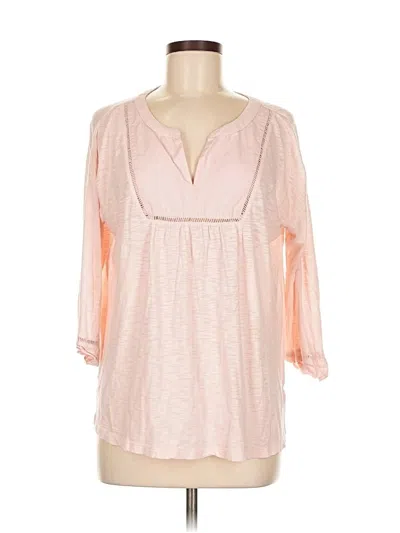 Pre-owned Old Navy 3/4 Sleeve Blouse In Pink