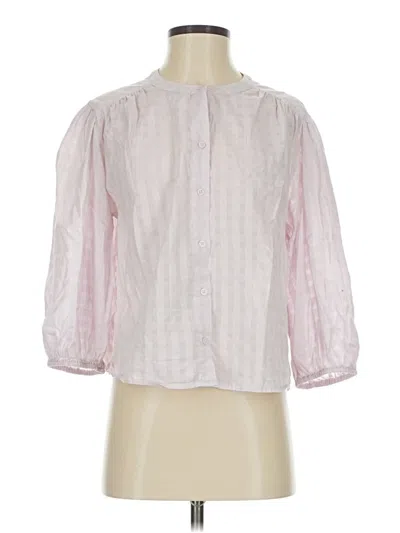 Pre-owned Old Navy 3/4 Sleeve Blouse In Pink