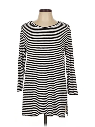 Pre-owned Old Navy 3/4 Sleeve T-shirt In Black