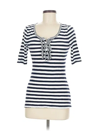 Pre-owned Old Navy 3/4 Sleeve T-shirt In Blue