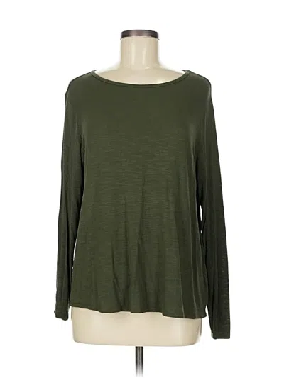 Pre-owned Old Navy 3/4 Sleeve T-shirt In Green