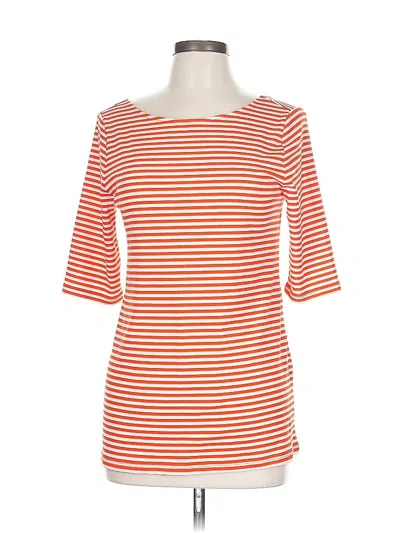 Pre-owned Old Navy 3/4 Sleeve T-shirt In Orange