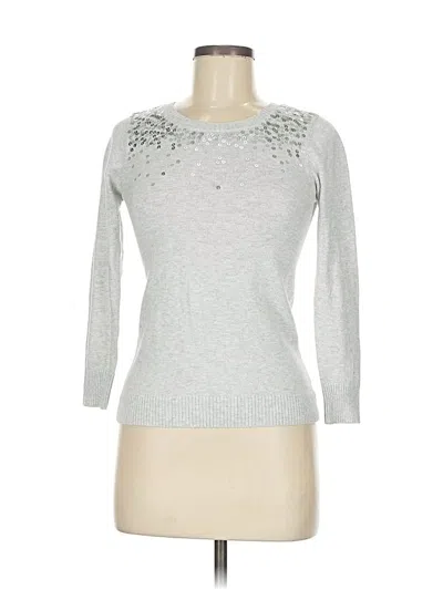 Pre-owned Old Navy 3/4 Sleeve T-shirt In Silver