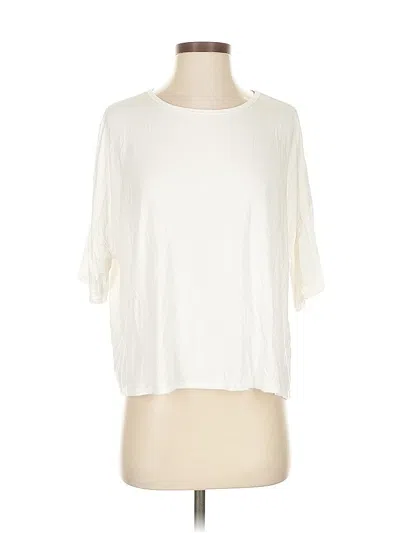 Pre-owned Old Navy 3/4 Sleeve T-shirt In White