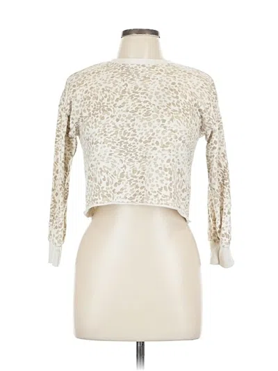 Pre-owned Old Navy 3/4 Sleeve T-shirt In White