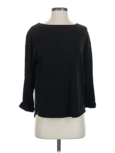 Pre-owned Old Navy 3/4 Sleeve T-shirt In Black