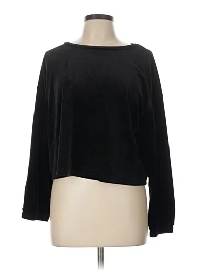 Pre-owned Old Navy 3/4 Sleeve T-shirt In Black