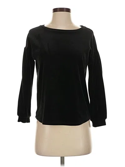 Pre-owned Old Navy 3/4 Sleeve T-shirt In Black