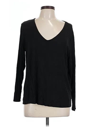 Pre-owned Old Navy 3/4 Sleeve T-shirt In Black