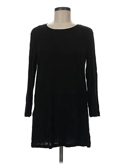 Pre-owned Old Navy 3/4 Sleeve T-shirt In Black